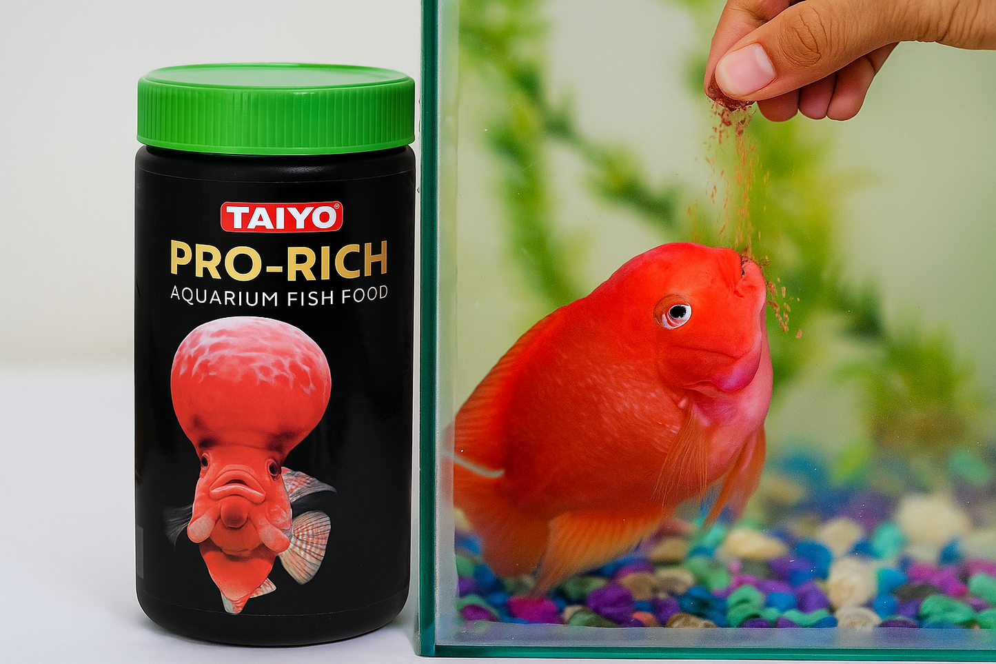 Amber Max Pro Flower horn  Fish Food